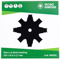 DISCO 8D 255X2,7x25,4 DENT.