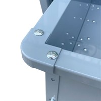 CARRELLO ACCIAIO 910KG