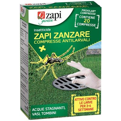 ZAPI ZANZARE COMPR. ANTILARV. 2G X 20PZ