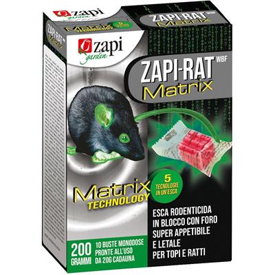 ZAPI-RAT MATRIX WBF BLOCCHI 200G